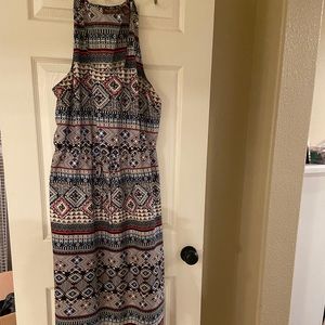Women’s long 1X maxi dress